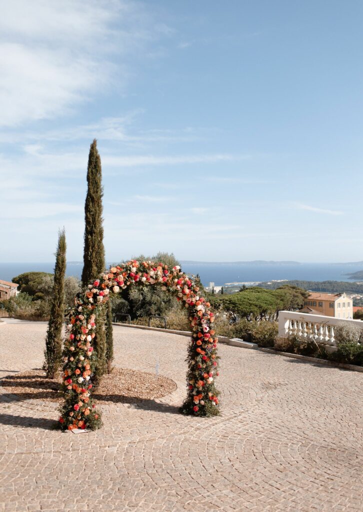 Vue panoramique sur la Mer Méditerranée